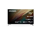 Телевизор Hyundai 75' H-LED75BU7009 черный LED UHD 60Hz Smart TV, фото 1