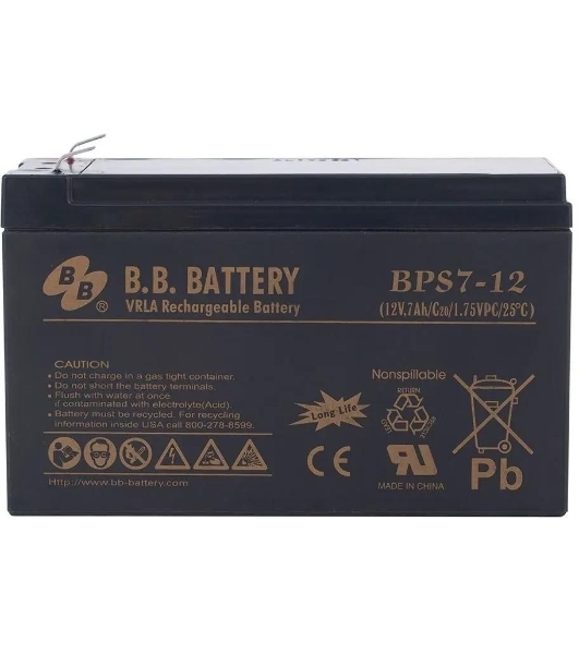 Батарея для ИБП B.B.Battery/BPS 7-12/12V/7Ah