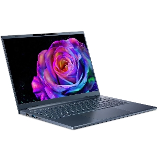 Ноутбук Acer Swift Go 14 AI SFG14-75-77RL Intel Core Ultra 7 256V/16Gb/SSD 1Tb/14'/OLED/WUXGA/1920x1200/60Hz/NoOS/Blue (NX.JNBCD.008)