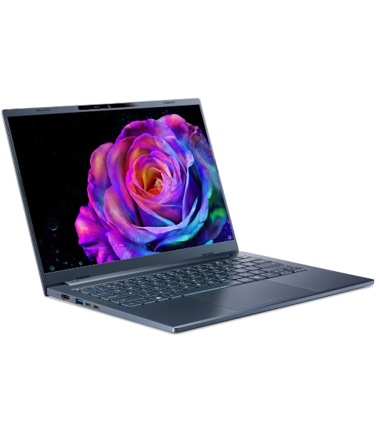 Ноутбук Acer Swift Go 14 AI SFG14-75-77RL Intel Core Ultra 7 256V/16Gb/SSD 1Tb/14'/OLED/WUXGA/1920x1200/60Hz/NoOS/Blue (NX.JNBCD.008)