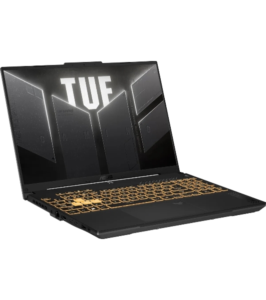 Ноутбук ASUS TUF F16 FX608JMR-RV114 16'(1920x1200 (матовый, 165Hz) IPS)/Intel Core i7 14650HX(2.2Ghz)/16Gb/1024PCISSDGb/noDVD/Ext:nVidia GeForce RTX 5060(8192Mb)/Cam/BT/WiFi/90WHr/war 1y/2.2kg/Jaeger Gray/DOS