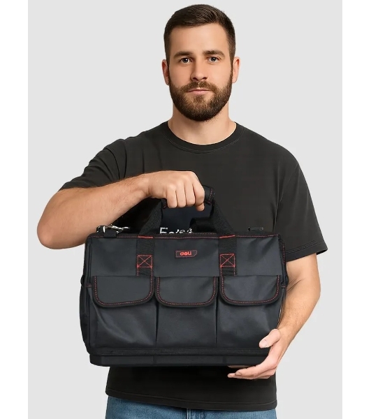 Сумка для инструментов Deli DL430901 Black Edition
