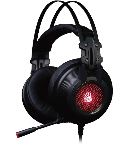 Гарнитура Bloody G525 чёрный, проводная, подсветка
