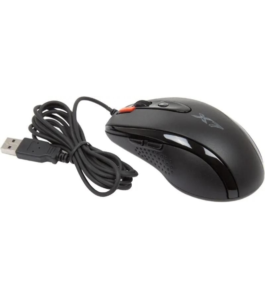 Мышь проводная A4Tech X-710BK черный, 2000 dpi, USB, кнопки - 7