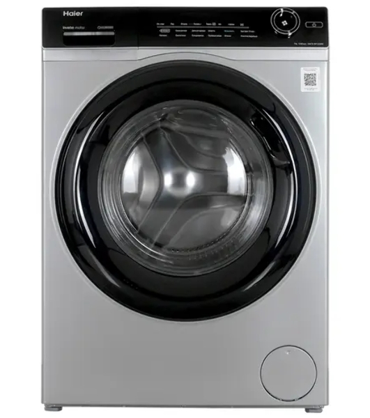 Стиральная машина Haier HW70-BP12269S серебристый загр. фронтальная макс.: 7 кг 1200об/мин класс: А+++