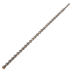 Бур по бетону Denzel двойная спираль, Cobalt W-tip, 18x600 мм, SDS PLUS, фото 1