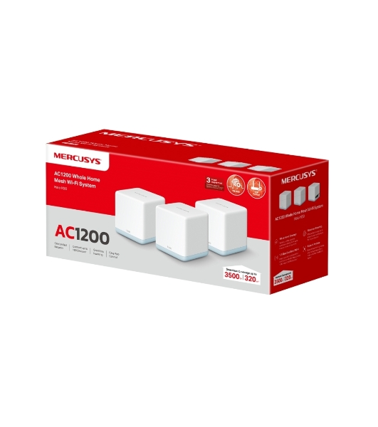 Система MESH AC1200 Whole Home Mesh Wi-Fi System, 2 Internal Antennas, 2 Gb ports (WAN/LAN)