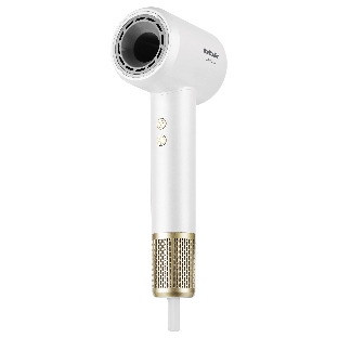 Фен BBK BHD5201 белый, 1600 Вт, ионизация