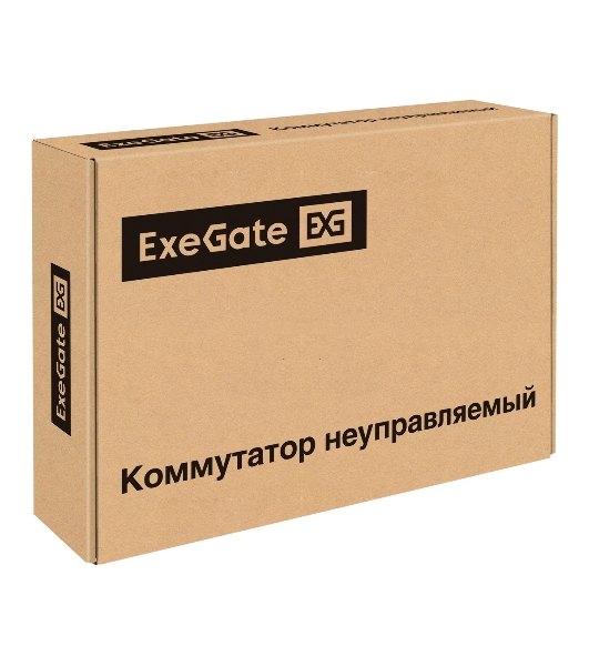 Коммутатор ExeGate EDGS-1016D, 16×1 Гбит/с, неуправляемый