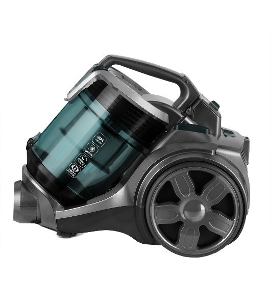 Пылесос Centek CT-2541 черный/зеленый, 450/2400 Вт, уборка сухая, пылесборник контейнер, 3 л