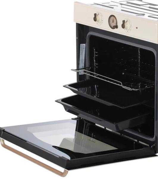 Духовой шкаф электрический Gorenje BOS67371CLI бежевый, встраиваемый