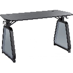 Стол игровой Cactus CS-GMD-BK-RGb столешница МДФ, черный каркас черный 136x60x75 см, фото2