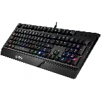 Клавиатура проводная MSI VIGOR GK20 RU черный USB Multimedia for gamer LED (подставка для запястий), фото3