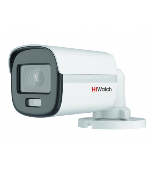 Камера видеонаблюдения аналоговая HiWatch DS-T200L(B)(2.8мм) 2.8-2.8мм HD-TVI цв. корп.:белый