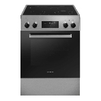 Плита электрическая Maunfeld MEC611CS09TD серебристый, конфорок 4 шт, духовка 59 л, 60 см x 85 см x 60 см, фото 1