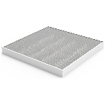 Светильник офисный Gauss MiR 35W 3500lm 5000K IP40 588x588x50мм Грильято призма планки LED, фото3