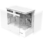 Компьютерный корпус ZALMAN P30 V2, MATX, белый, WINDOW, 2x3.5', 3x2.5', 1xUSB TYPE-C, 1xUSB 3.0, SIDE 2x120мм ARGb, REAR 1x120мм ARGb, VGA support, фото3