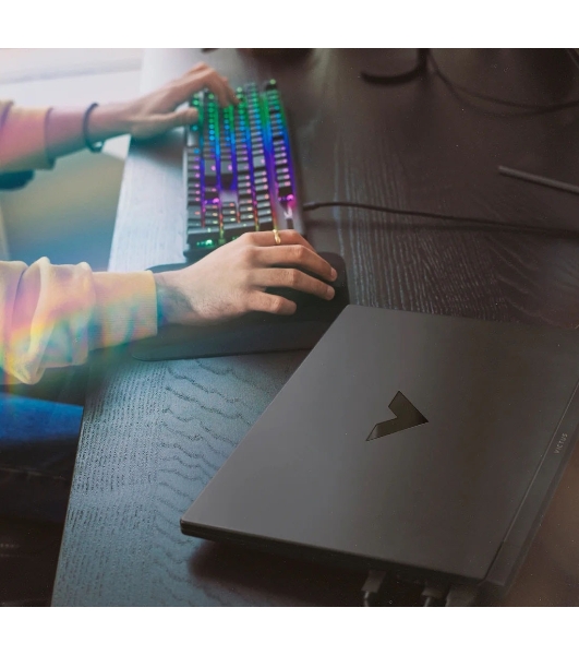 Ноутбук HP Victus 15-fa2082wm Core i5 13420H 16Gb SSD512Gb NVIDIA GeForce RTX4050 6Gb 15.6' IPS FHD (1920x1080) Windows 11 Home Multi Language silver WiFi BT Cam (B5EQ3UA)
