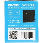 Акустическая система SVEN 130, черный (6 Вт, питание USB), фото4