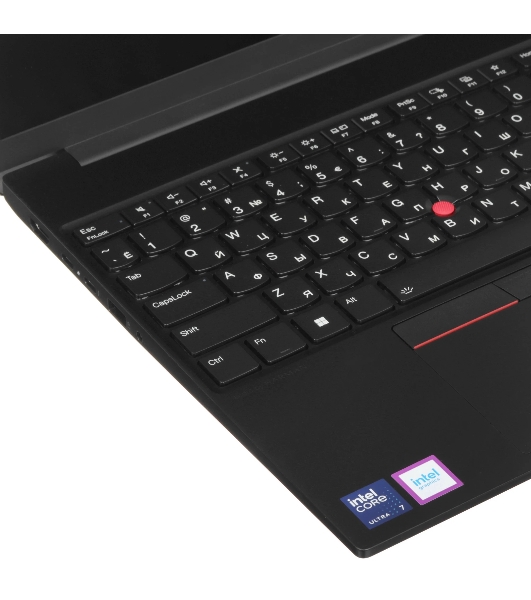 Ноутбук Lenovo ThinkPad E16 Gen 3 16' WUXGA (1920x1200) IPS 300N, Ultra 5 226V, 1x16GB SODIMM DDR5-5600, 512GB SSD M.2, Arc 140T, WiFi6E, BT, TPM2, FPR, FHD+IR Cam, 48Wh, 65W USB-C, NoOS, 1Y, 1.63kg