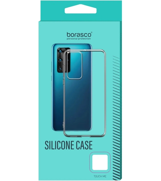 Чехол (клип-кейс) BoraSCO для Samsung Galaxy S22+ прозрачный