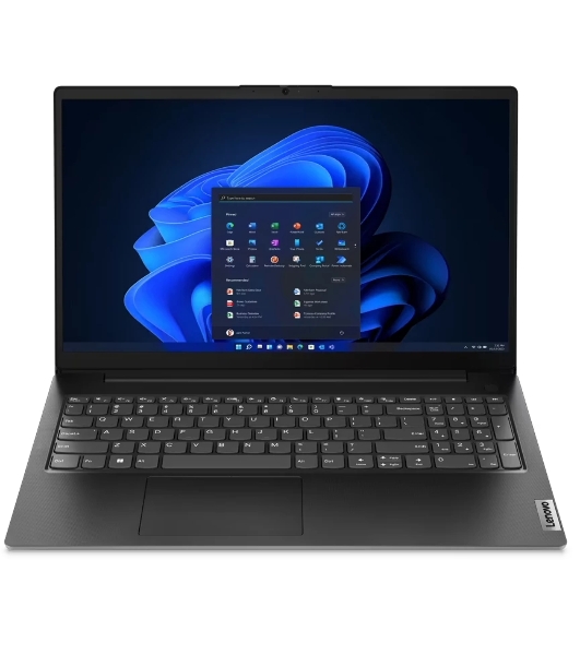 Ноутбук Lenovo V15 G4 AMN/15.6 FHD TN/Ryzen 5 7520U/8Gb/256Gb/No OS/черный
