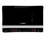 Плитка электрическая индукционного типа с двумя конфорками Endever Skyline IP-66, черный, мощность 1800 Вт+1300 Вт, диаметр посуды 12-26 см, 2 шт/уп, фото2