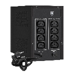 Источник бесперебойного питания ExeGate EP285488RUS SpecialPro UNB-1200.LED.AVR.C13.RJ.USB 1200VA/750W, LED, AVR, 6*IEC-C13, RJ45/11, USB, черный, фото2