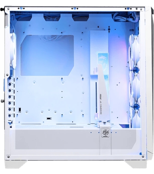 Компьютерный корпус MSI MPG GUNGNIR 300R AIRFLOW White, Midi Tower, EATX,2xUSB 3.2 Gen 1, 1xUSB 3.2 Gen2 Type-C,4x120мм PWM ARGb Fan, ARGb+PWM Control Board, Tempered Glass Window