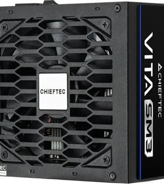 Блок питания Chieftec Vita SM3 BPX-850-C (ATX 3.1, 850W, 80 PLUS BRONZE, Active PFC, 120мм fan, Semi-modular Cable Management) Retail