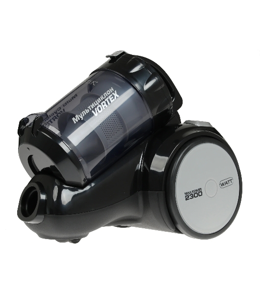 Пылесос Centek CT-2524 черный/серый, 420/2300 Вт, уборка сухая, пылесборник контейнер 2 л