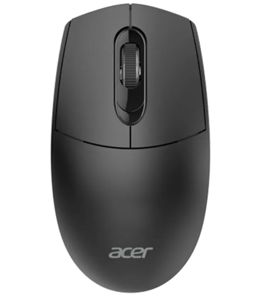 Комплект клавиатура+мышь Acer OCC501 проводной, USB, 1200 DPI, черный