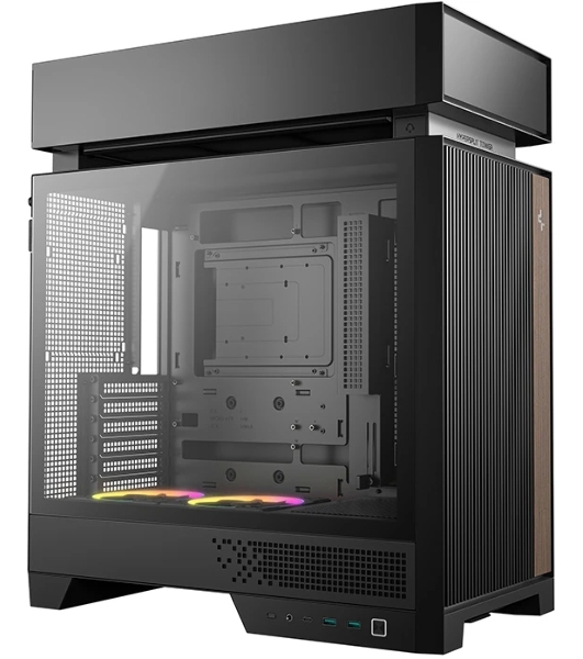 Корпус DeepCool CL660, Midi-Tower, чёрный, 2 x 120 мм