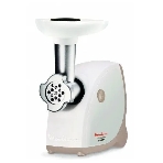 Мясорубка электрическая Moulinex ME476132 белый/бежевый, 2000 Вт, 2.3 кг/мин, защита от перегрузки, насадки - 9, фото 1
