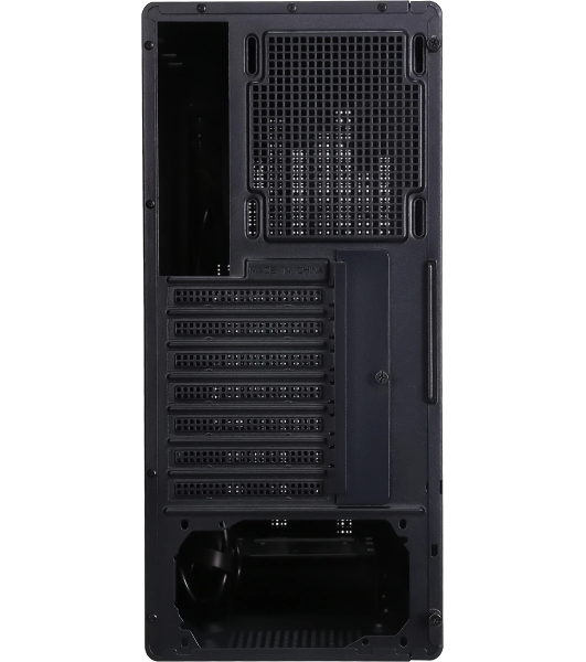 Компьютерный корпус Accord ACC-188R2 черный без БП ATX 4x120мм 1xUSB 2.0 1xUSB 3.0 1xUSB3.1 audio