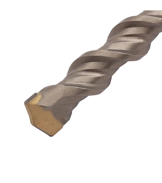 Бур по бетону Denzel двойная спираль, Cobalt W-tip, 18x600 мм, SDS PLUS