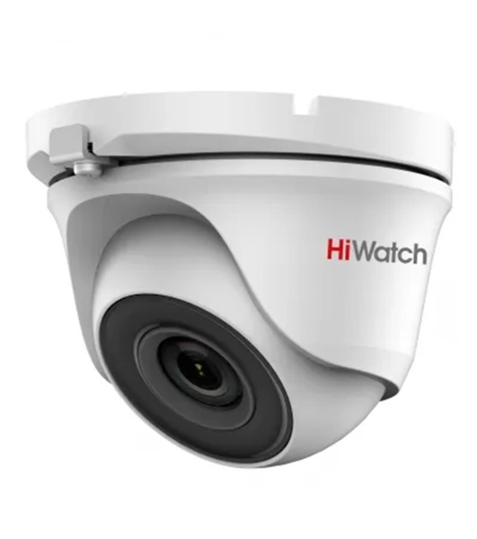 Камера видеонаблюдения HiWatch DS-T203(B) 2.8-2.8мм HD-CVI HD-TVI цветная корп.:белый
