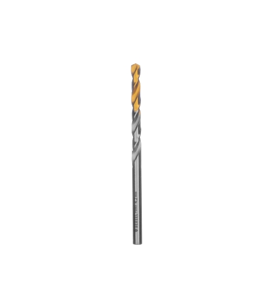 Сверло спиральное по металлу Denzel 4,2 x 75мм, Р6М5, Golden Tip