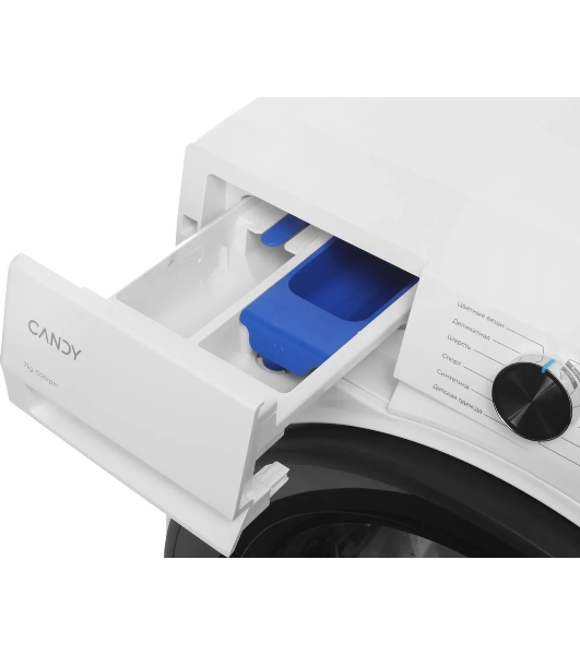 Стиральная машина Candy C33W4 07MBW-07 белый, загрузка фронтальная 7 кг, 1000 об/мин, класс A+++