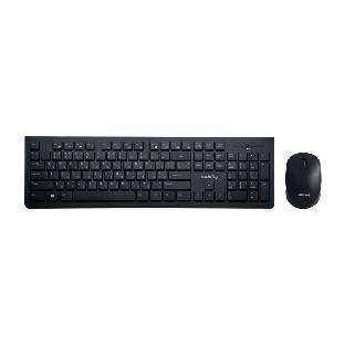 Комплект клавиатура+мышь Smartbuy 206368AG беспроводной, USB, 1600 DPI, чёрный