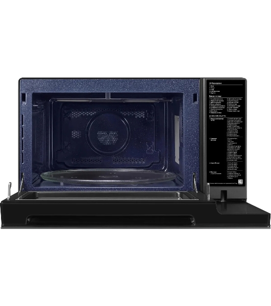 Микроволновая печь Samsung MC32DB7746KC/BW антрацит, 32 л, 1400 Вт, переключатели - сенсор, поворотный механизм