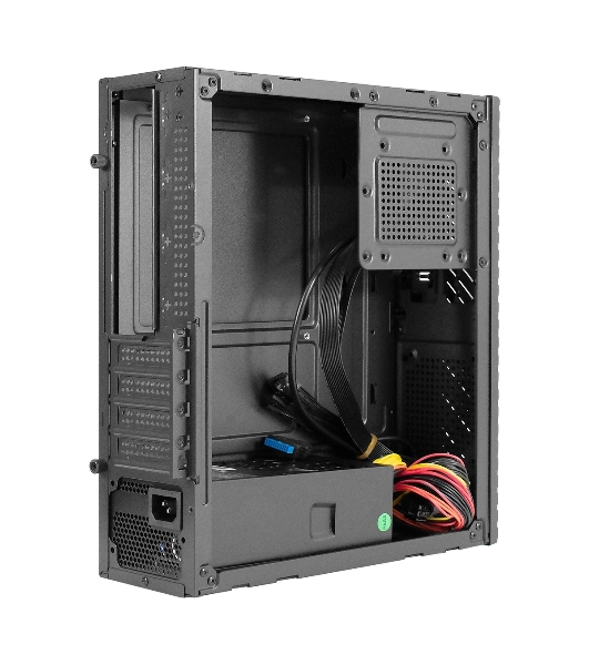 Компьютерный корпус Desktop ExeGate MI-302U-300 (mATX/mini-ITX, TPS300 8см, 1хUSB+1хUSB 3.0, HD аудио, черный)