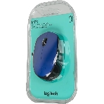 Мышь беспроводная Logitech M171 синий, 1000 dpi, радиоканал, USB, кнопки - 3, фото3