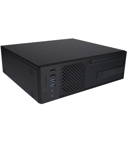 Компьютерный корпус Slim Desktop INWIN CJ708BL IP-S265AU7-2 80plus Bronze, U3*2+U2*2+A(HD)+TYPE 3.1C + FAN 80*15мм + intrusion switch INWIN Slim Case