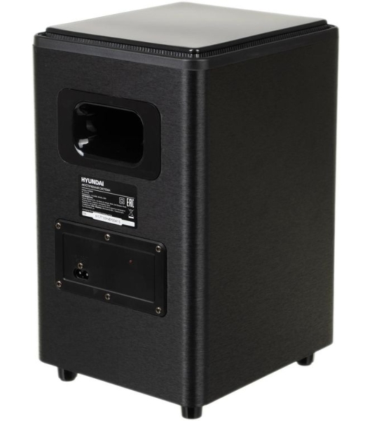Микросистема Hyundai H-HA650 черный 150Вт FM USB BT SD/MMC/MS