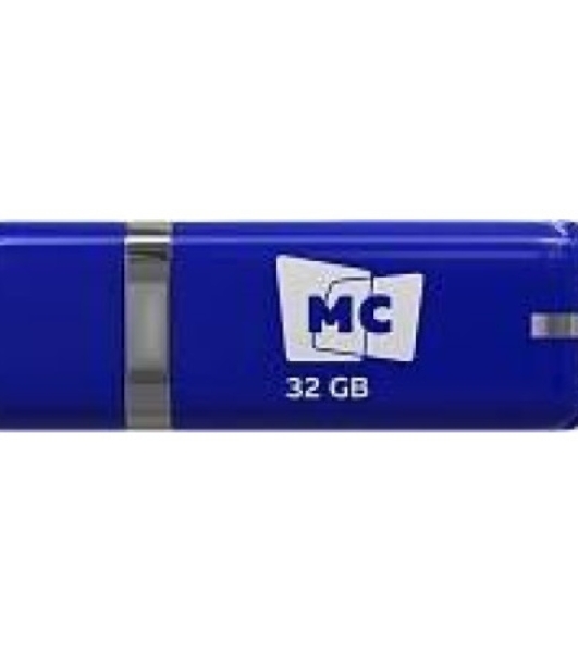 Флешка USB MORE CHOICE МФБ32 Blue (4620202558701), 32GB, USB 2.0, R/W 15/6, синий