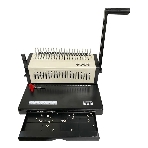 Переплетчик Office Kit B2125N A4/перф.23л.сшив/макс.500л./пластик.пруж. (4.5-51мм), фото4