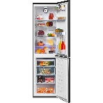 Холодильник Beko B3R0CNK332HXBR черный сапфир двухкамерный 200/100л морозилка снизу, No Frost, фото2