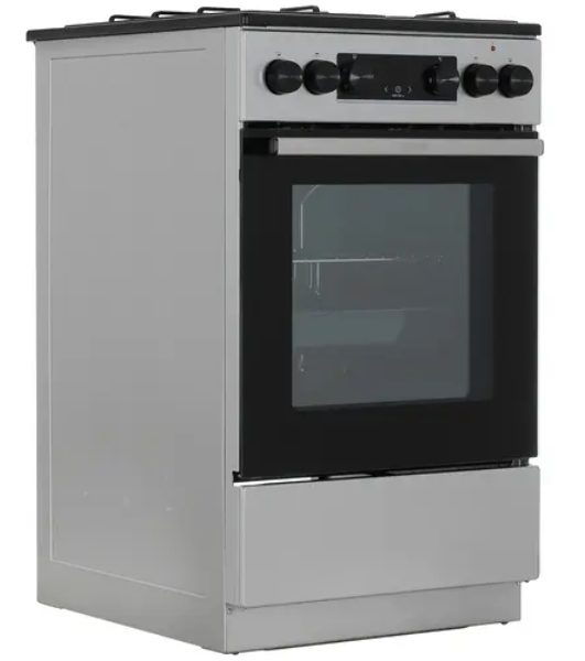 Плита комбинированная Gorenje GK5C60SJ серый, конфорок 4 газовых, духовка 62 л, 50 см x 85 см x 59.4 см