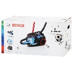 Пылесос Bosch BGS41POW1 черный/красный, 350/700 Вт, уборка сухая, пылесборник контейнер 2.4 л, фото2